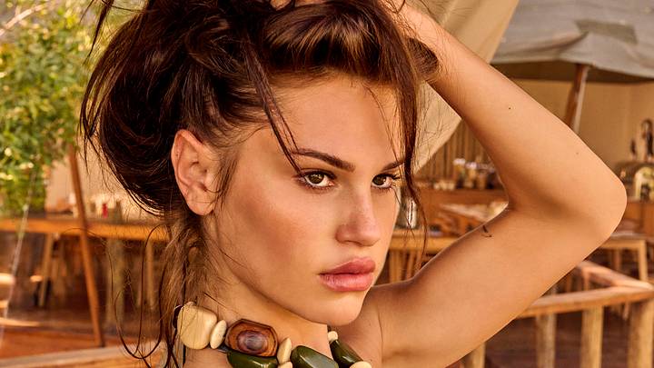 Meredith Mickelson was photographed by Ruven Afanador in Botswana. Swimsuit by Andi Bagus. Boots by Ariat. Meredith Mickelson was photographed by Ruven Afanador in Botswana. Swimsuit by Andi Bagus. Boots by Ariat.