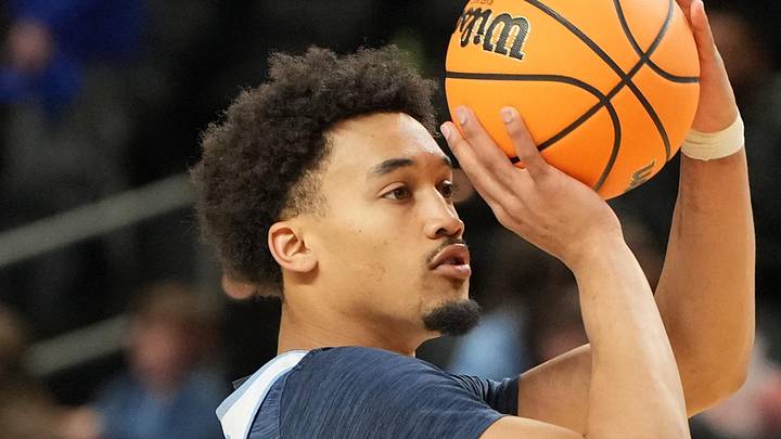 Mar 18, 2026; Greenville, SC, USA; North Carolina Tar Heels guard Seth Trimble (7) during a practice session ahead of the first round of the men's 2026 NCAA Tournament at Bon Secours Wellness Arena. Mandatory Credit: Bob Donnan-Imagn Images Mar 18, 2026; Greenville, SC, USA; North Carolina Tar Heels guard Seth Trimble (7) during a practice session ahead of the first round of the men's 2026 NCAA Tournament at Bon Secours Wellness Arena. Mandatory Credit: Bob Donnan-Imagn Images