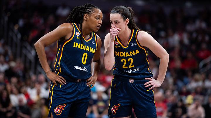 After Kelsey Mitchell told media she needed to be “selfish” in free agency talks this offseason, teammate Caitlin Clark talked about wanting the Fever to bring her back. After Kelsey Mitchell told media she needed to be “selfish” in free agency talks this offseason, teammate Caitlin Clark talked about wanting the Fever to bring her back.