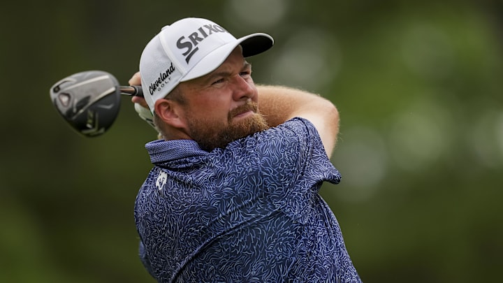 Shane Lowry got an unbelievably bad break during the PGA Championship when his ball found a divot in the fairway at Quail Hollow. 