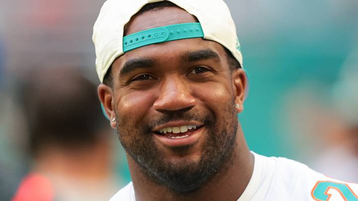 Miami Dolphins linebacker Tyrel Dodson Miami Dolphins linebacker Tyrel Dodson