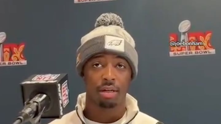 Eagles rookie DB Quinyon Mitchell will be playing in his first Super Bowl on Sunday.