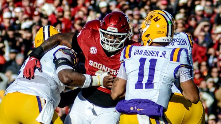 Oklahoma defensive lineman David Stone Oklahoma defensive lineman David Stone