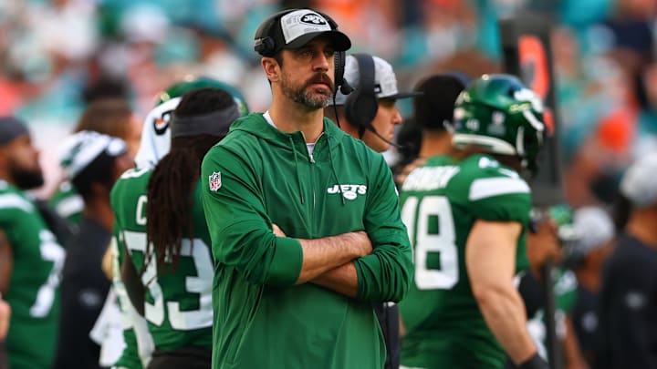 Aaron Rodgers se lesionó en la Semana 1 de la temporada 2023-24 de la NFL