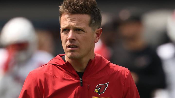 Sep 13, 2026; Inglewood, California, USA; Arizona Cardinals head coach Mike LaFleur on the field prior to a game against the Los Angeles Chargers at SoFi Stadium. Mandatory Credit: Kiyoshi Mio-Imagn Images Sep 13, 2026; Inglewood, California, USA; Arizona Cardinals head coach Mike LaFleur on the field prior to a game against the Los Angeles Chargers at SoFi Stadium. Mandatory Credit: Kiyoshi Mio-Imagn Images