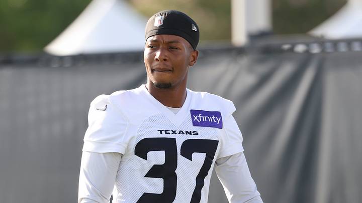 Houston Texans cornerback Collin Wright (37)