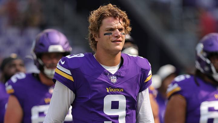 Minnesota Vikings quarterback J.J. McCarthy