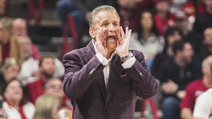 Arkansas Razorbacks coach John Calipari seems intent on restoring the Hogs to national prominence. Arkansas Razorbacks coach John Calipari seems intent on restoring the Hogs to national prominence.
