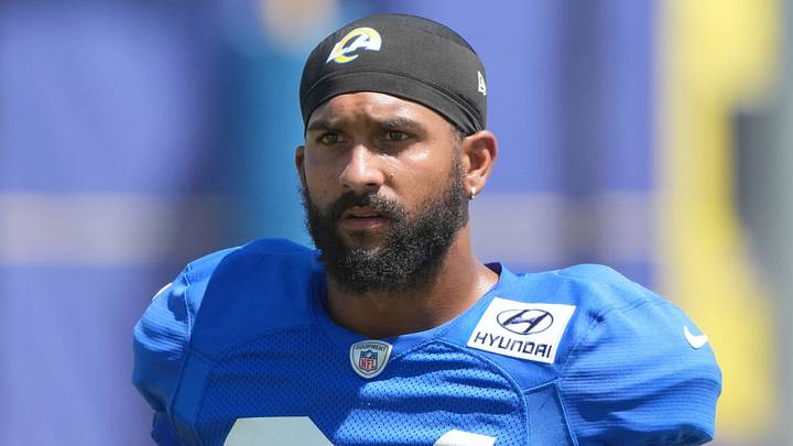 Los Angeles Rams safety Tanner Ingle. Los Angeles Rams safety Tanner Ingle.