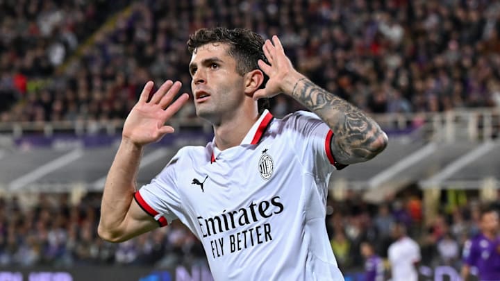 Christian Pulisic did not take either of AC Milan's penalties against Fiorentina.