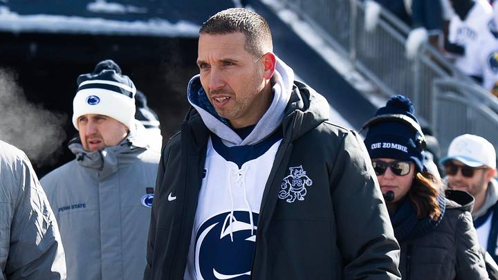 First-year Penn State football head coach Matt Campbell
