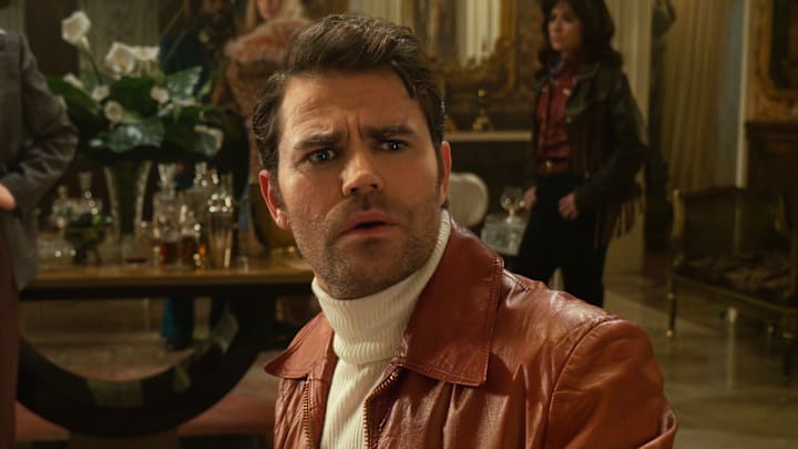 L to R Christina Chong as Laan, Babs Olusanmokun as Dr. MBenga, Jess Bush as Chapel, Paul Wesley as Kirk and Melissa Navia as Erica Ortegas in season 3 , Episode 4 of Strange New Worlds streaming on Paramount+. Photo Credit: Marni GrossmanParamount+