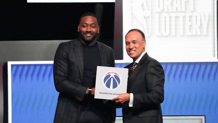 John Wall, Mark Tatum - NBA Draft Lottery