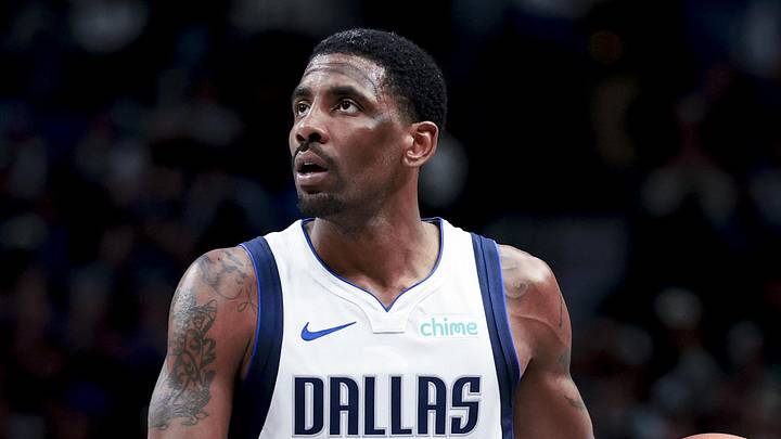 Dallas Mavericks guard Kyrie Irving (11) 