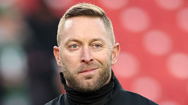 Washington Commanders offensive coordinator Kliff Kingsbury Washington Commanders offensive coordinator Kliff Kingsbury