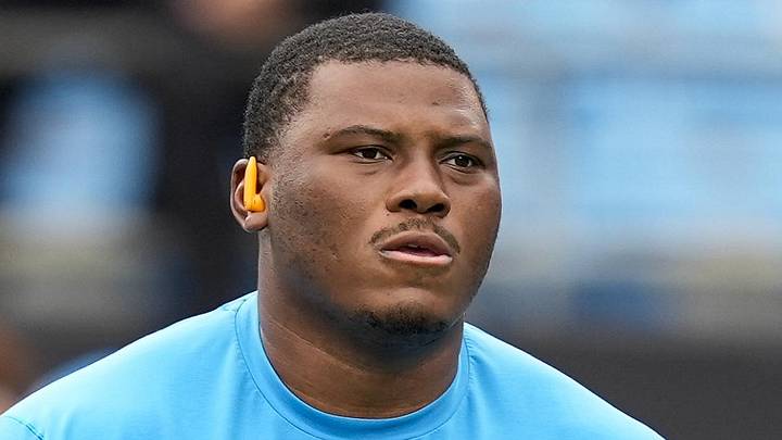 Carolina Panthers defensive lineman Derrick Brown 