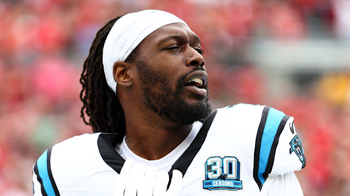 Former Carolina Panthers outside linebacker Jadeveon Clowney