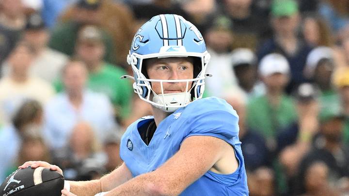 Oct 3, 2026; Chapel Hill, North Carolina, USA; DUPLICATE North Carolina Tar Heels quarterback Billy Edwards Jr. (9) looks to pass in the second quarter at Kenan Stadium. Mandatory Credit: Bob Donnan-Imagn Images Oct 3, 2026; Chapel Hill, North Carolina, USA; DUPLICATE North Carolina Tar Heels quarterback Billy Edwards Jr. (9) looks to pass in the second quarter at Kenan Stadium. Mandatory Credit: Bob Donnan-Imagn Images
