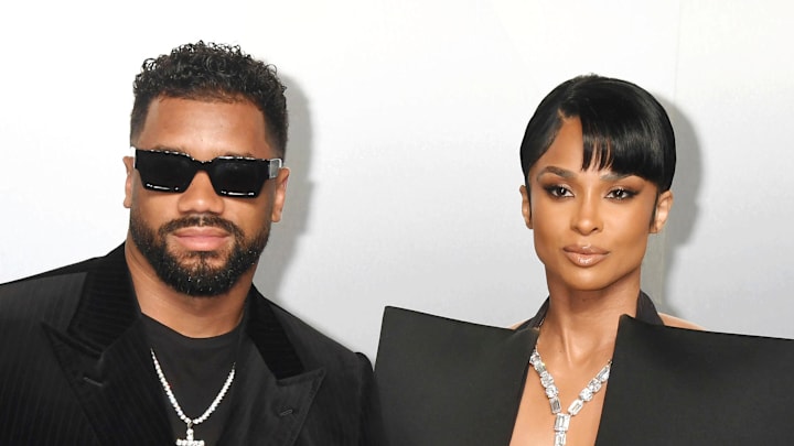 Russell Wilson and Ciara