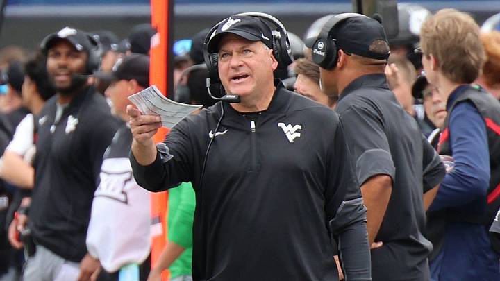 West Virginia University head coach Rich Rodriguez