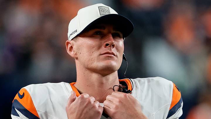 Denver Broncos quarterback Bo Nix 