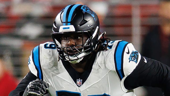 Carolina Panthers offensive tackle Ikem Ekwonu