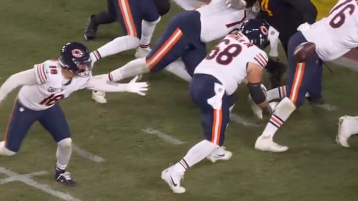 The Bears tried to pay homage to a legend at an inopportune time 