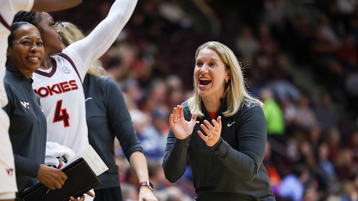 Megan Duffy has the Hokies 11-4 after back-to-back road wins