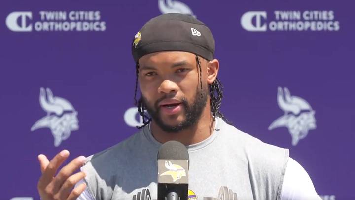 Kyler Murray spoke about the Vikings quarterback competition on Tuesday. 