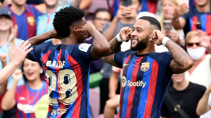 Memphis Depay a inscrit son premier but de la saison 