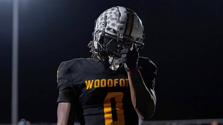 Versailles (Ky.) Woodford County running back/linebacker Darrian Tomlin Versailles (Ky.) Woodford County running back/linebacker Darrian Tomlin