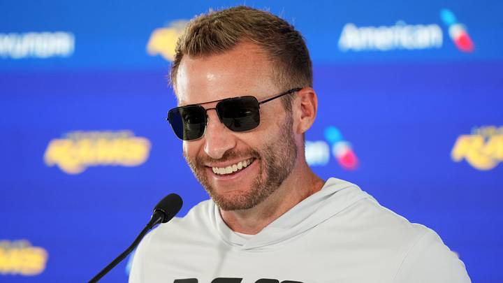 Los Angeles Rams head coach Sean McVay.