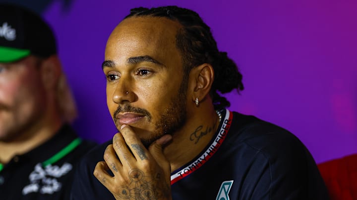 2024 Bahrain Test, Day 3 - Lewis Hamilton 2024 Bahrain Test, Day 3 - Lewis Hamilton