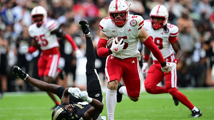 Nebraska linebacker John Bullock's pick-six against Purdue was part of the Huskers' 180-degree turnaround so far this season on turnover margin.