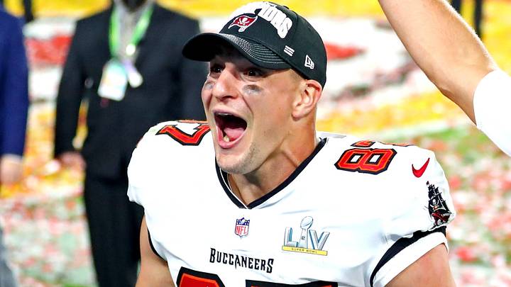 Tampa Bay Buccaneers tight end Rob Gronkowski (87) Mandatory Credit: Mark J. Rebilas-USA TODAY Sports Tampa Bay Buccaneers tight end Rob Gronkowski (87) Mandatory Credit: Mark J. Rebilas-USA TODAY Sports