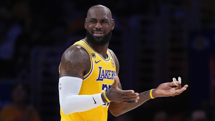 Los Angeles Lakers forward LeBron James