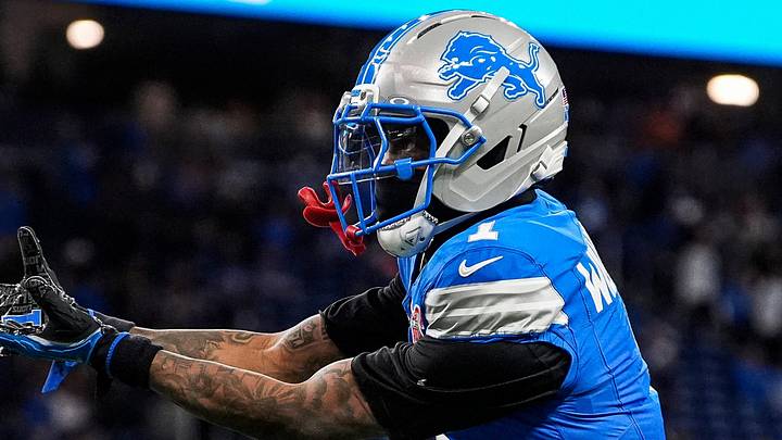 Detroit Lions wide receiver Jameson Williams