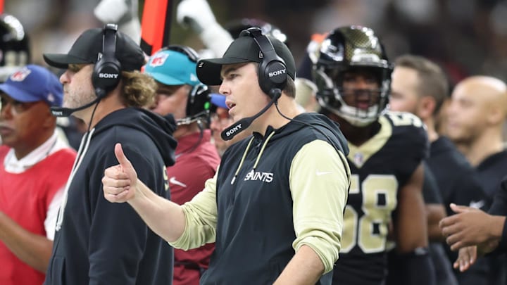 New Orleans Saints head coach Kellen Moore