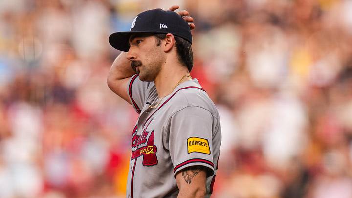Atlanta Braves pitcher Spencer Strider Atlanta Braves pitcher Spencer Strider