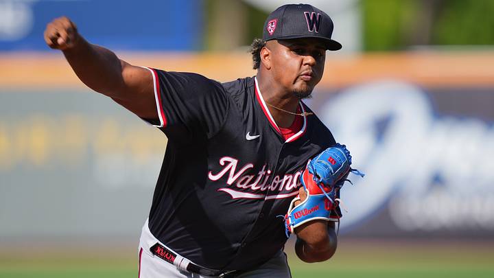 Washington Nationals pitcher Jarlin Susana Washington Nationals pitcher Jarlin Susana