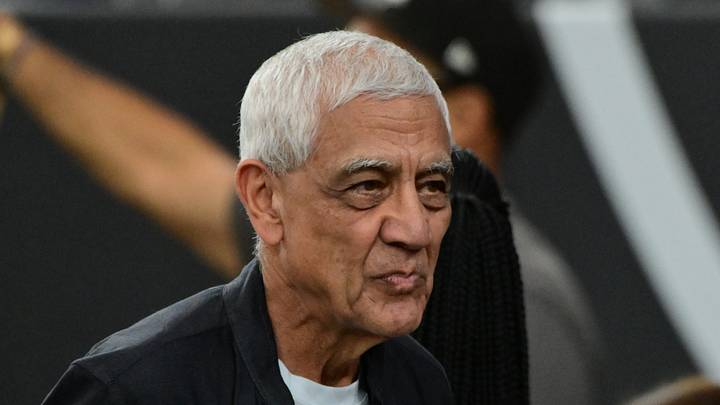 Seattle Seahawks owner Vinod Khosla looks on from the sideline