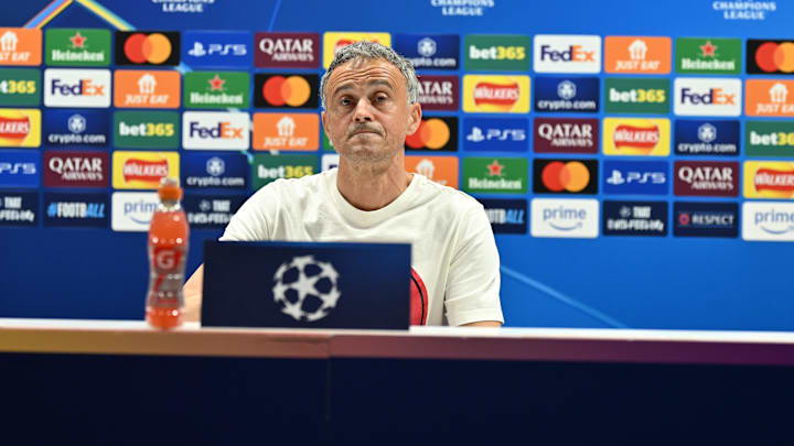 Luis Enrique présent en conférence de presse à l'Emirates