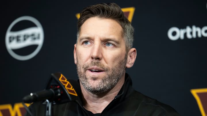 Washington Commanders general manager Adam Peters Washington Commanders general manager Adam Peters