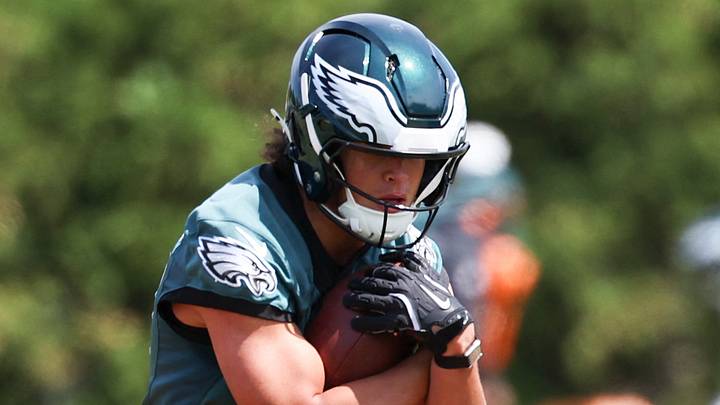 Philadelphia Eagles tight end Eli Stowers Philadelphia Eagles tight end Eli Stowers