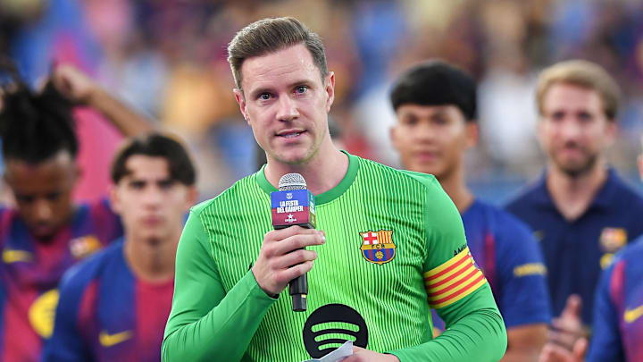 Marc-André ter Stegen will be sidelined for over four moths.