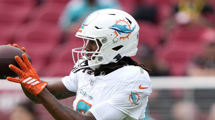Miami Dolphins wide receiver Caleb Douglas Miami Dolphins wide receiver Caleb Douglas