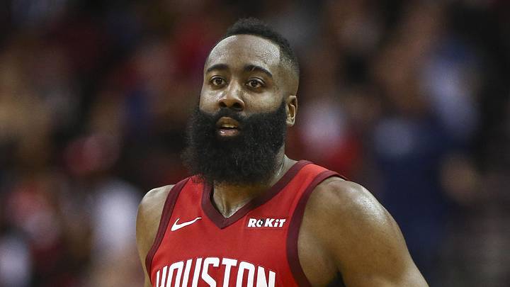 Dec 31, 2018; Houston, TX, USA; Houston Rockets guard James Harden (13) dribbles the ball during the second quarter against the Memphis Grizzlies at Toyota Center. Mandatory Credit: Troy Taormina-Imagn Images Dec 31, 2018; Houston, TX, USA; Houston Rockets guard James Harden (13) dribbles the ball during the second quarter against the Memphis Grizzlies at Toyota Center. Mandatory Credit: Troy Taormina-Imagn Images