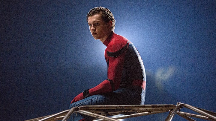 Tom Holland stars as Spider-Man in Columbia Pictures' SPIDER-MAN™: HOMECOMING.