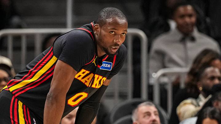 Atlanta Hawks forward Jonathan Kuminga Atlanta Hawks forward Jonathan Kuminga