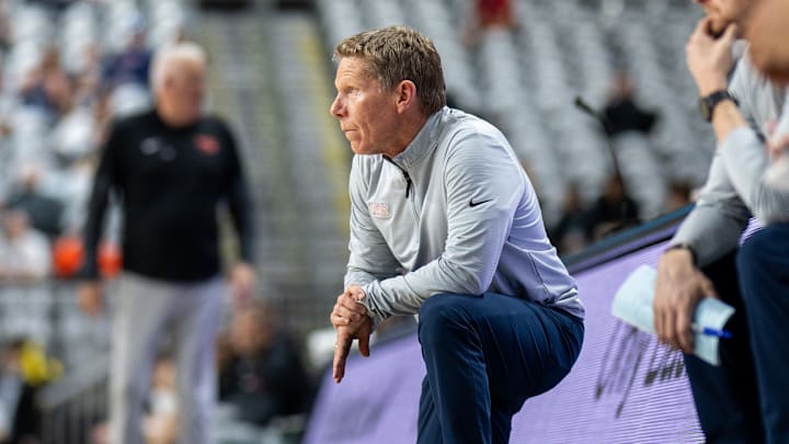 Gonzaga Bulldogs head coach Mark Few. Gonzaga Bulldogs head coach Mark Few.